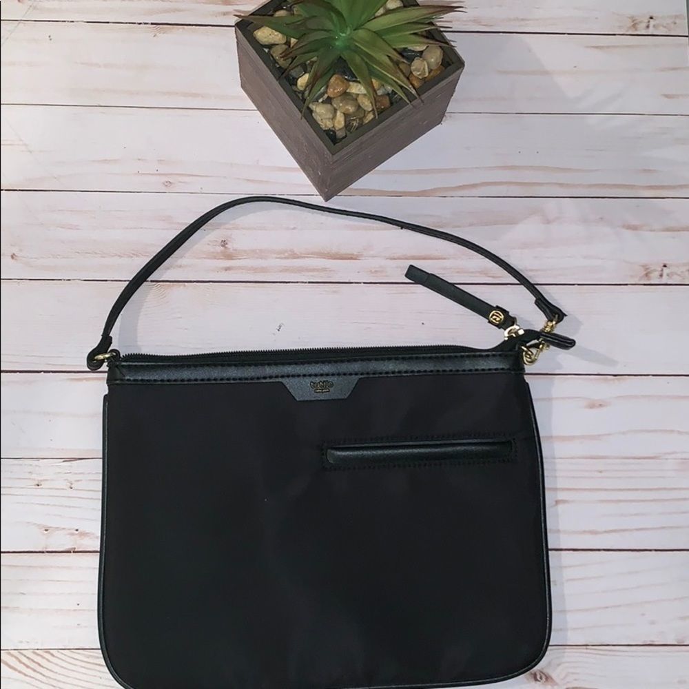 Black Tutilo purse gold hardware